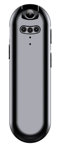 Cameră rotativă FULL HD cu viziune nocturnă IR și înregistrator de voce de 16GB