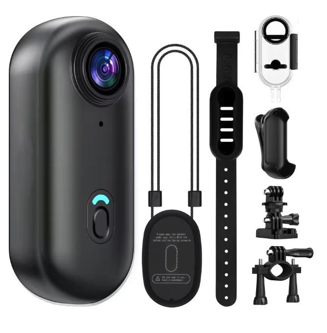 Mini cameră sport cu suport magnetic H88