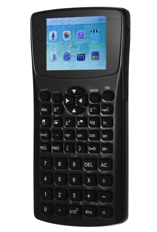 Calculator multifuncțional cu clapetă și dictafon