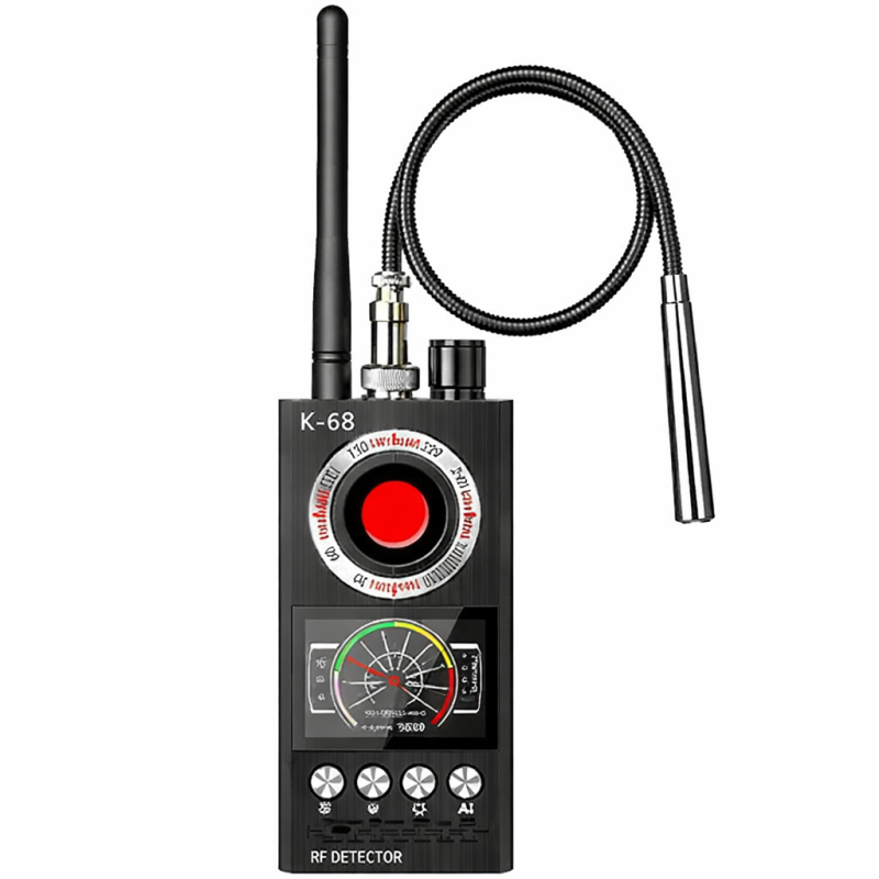 Cameră ascunsă multifuncțională și detector de interceptare GSM K68