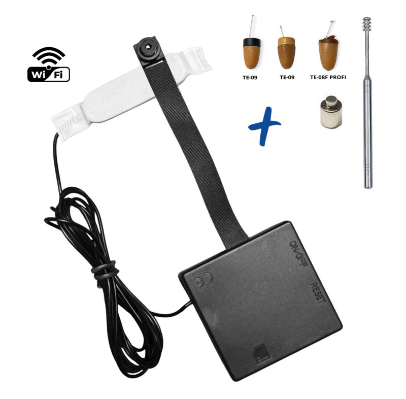 Set profesional pentru studenți cu cameră WiFi 4K și căști