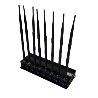 Jammer PROFI cu 8 antene pentru semnale GSM/DCS/3G/4G/GPS/WIFI/PHS/4G1