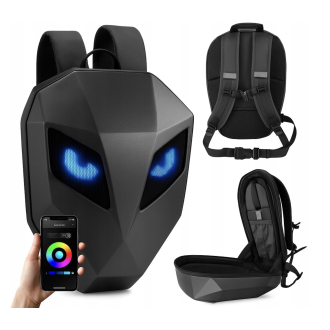 Rucsac cu ecran LED – și – ochi luminoși