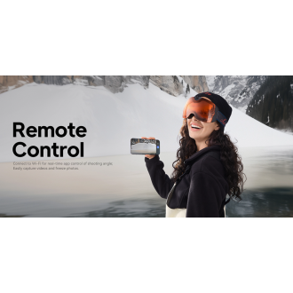 Ochelari de schi cu cameră Wifi 4K