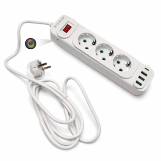 Mini WiFi cameră integrată în cablu prelungitor