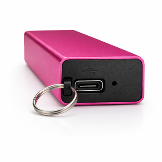 Mini pistol electric paralizant cu lanternă LED