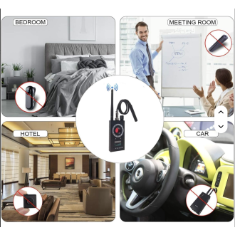 Cameră ascunsă multifuncțională și detector de interceptare GSM K68