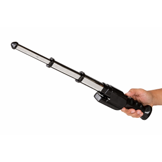 Paralizor electric telescopic cu sirenă și lanternă LED