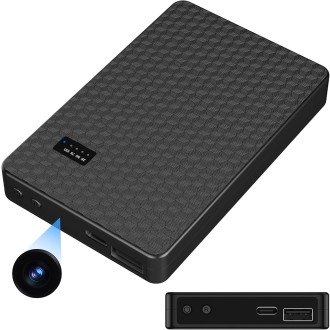 Cameră WiFi Full HD integrată într-o baterie externă (powerbank) cu detectare a mișcării